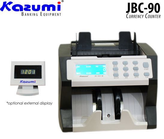KAZUMI JBC-90 CURRENCY COUNTER MACHINE